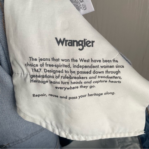 Wrangler Westward 626 High-Rise Bootcut Jeans Zelda Color Womens Size 33 - Picture 14 of 15